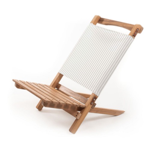 베이리프 Business and Pleasure Co. The 2-Piece Chair - Lauren&#039;s Sage Stripe